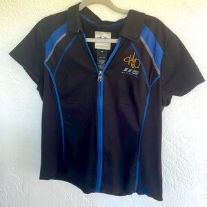 HARLEY DAVIDSON ZIP UP SHIRT